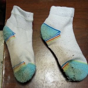 Blue socks